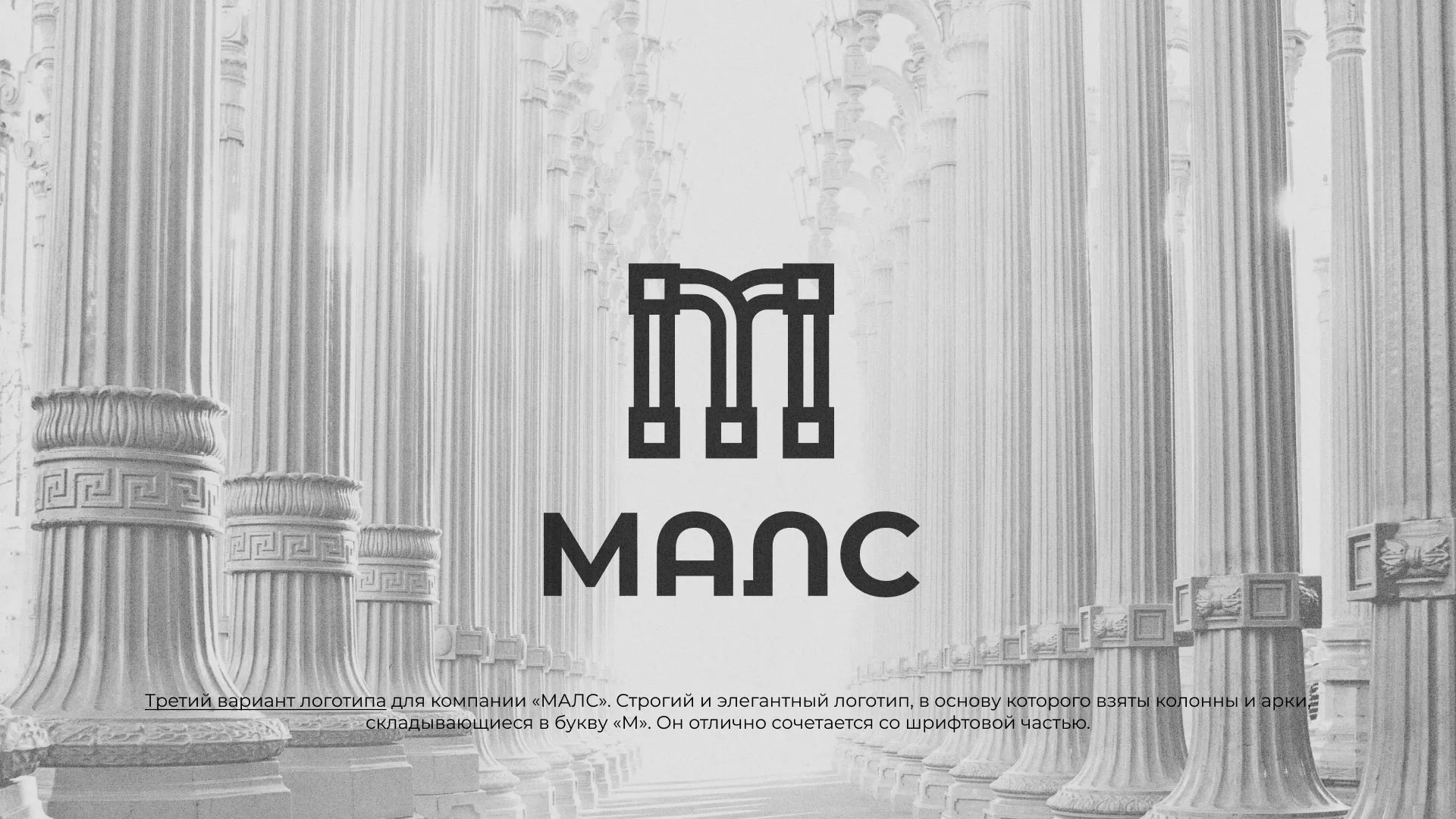 Разработка логотипа компании «МАЛС» в Аксае