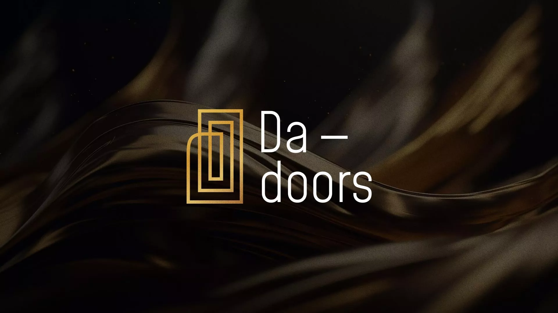 Разработка логотипа для компании «DA-DOORS» в Аксае